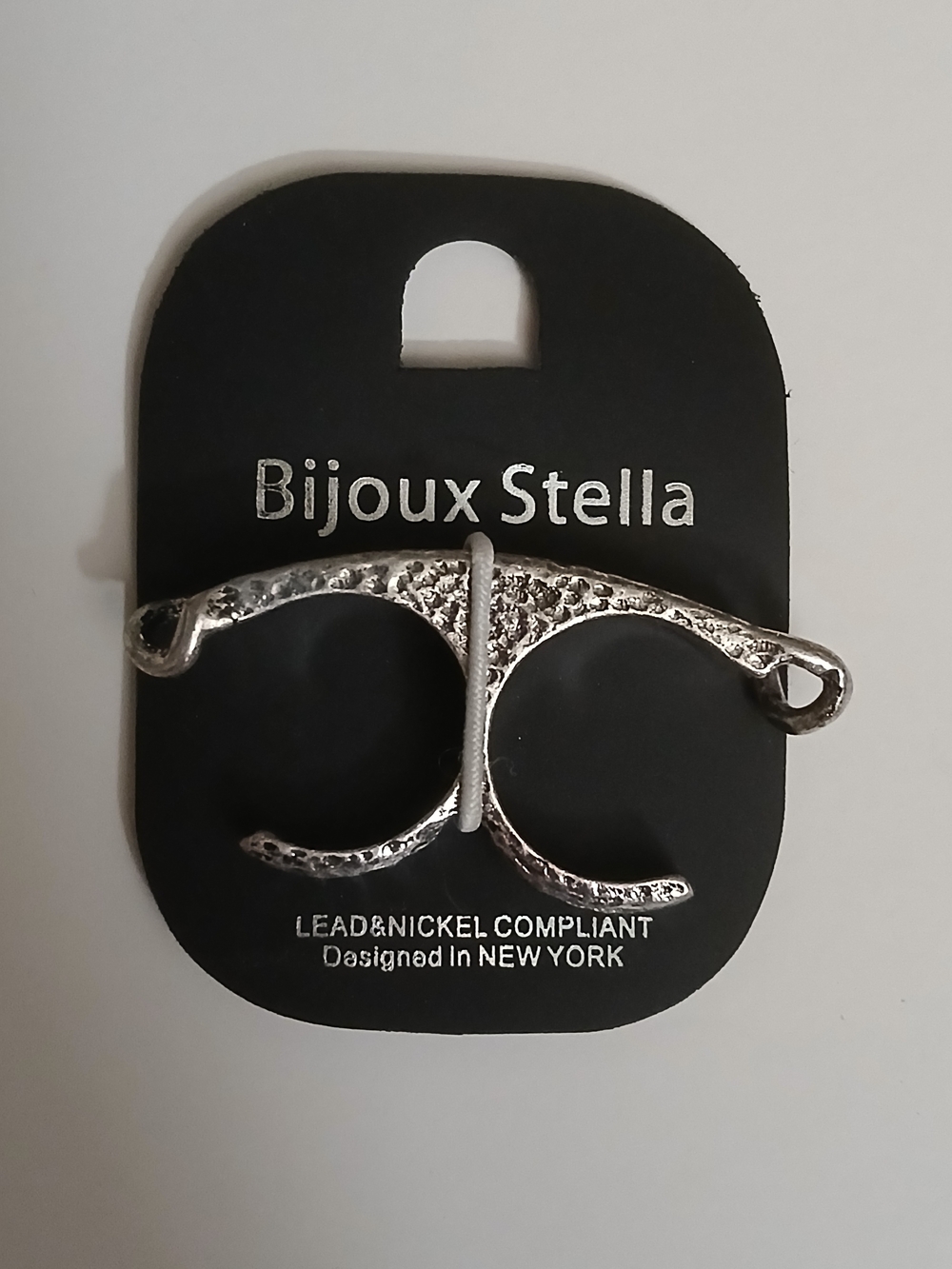 Silver Double-Finger Statement Ring